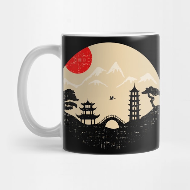 Silhouette scenery by Rakos_merch